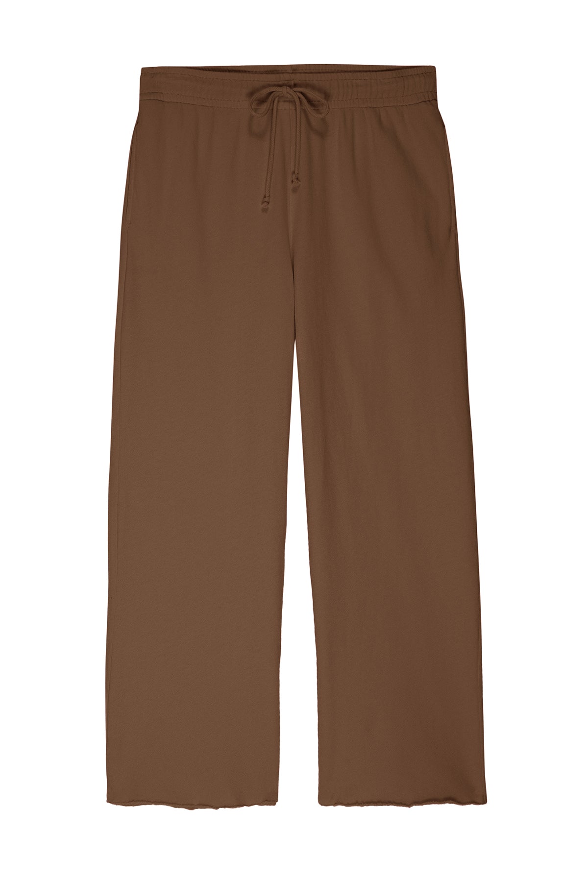 Montecito Sweatpant in hazelnut brown flat-25324698468545