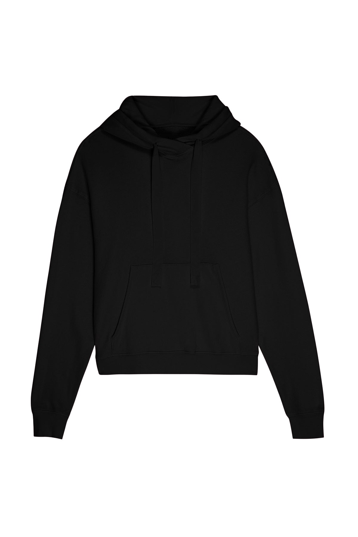 ojai hoodie black front flat-24351791579329