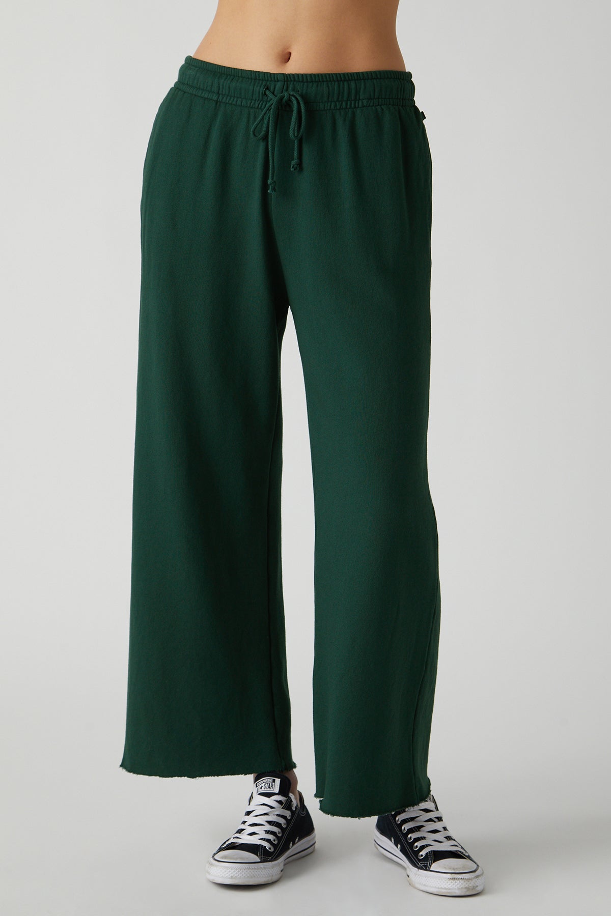   Montecito Sweatpant forest front 