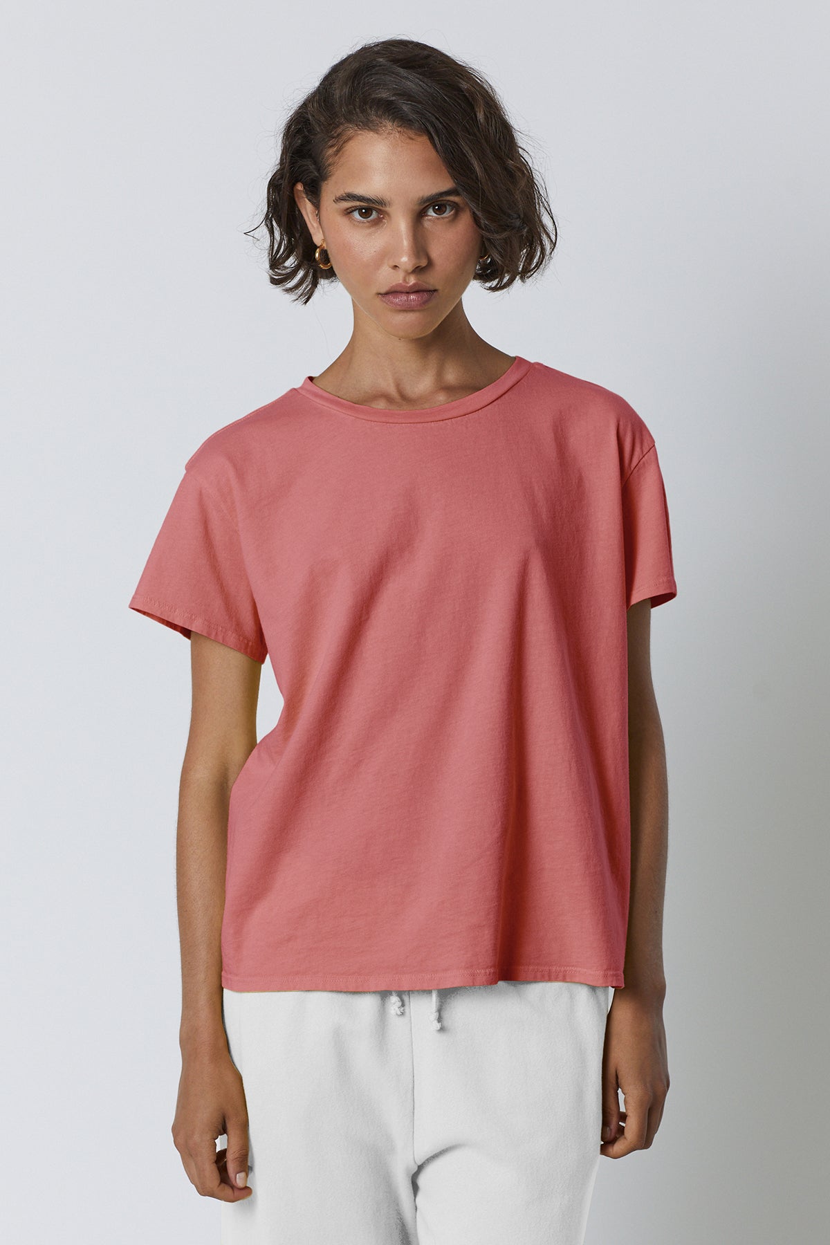 Topanga Tee in cedar front-26007158456513