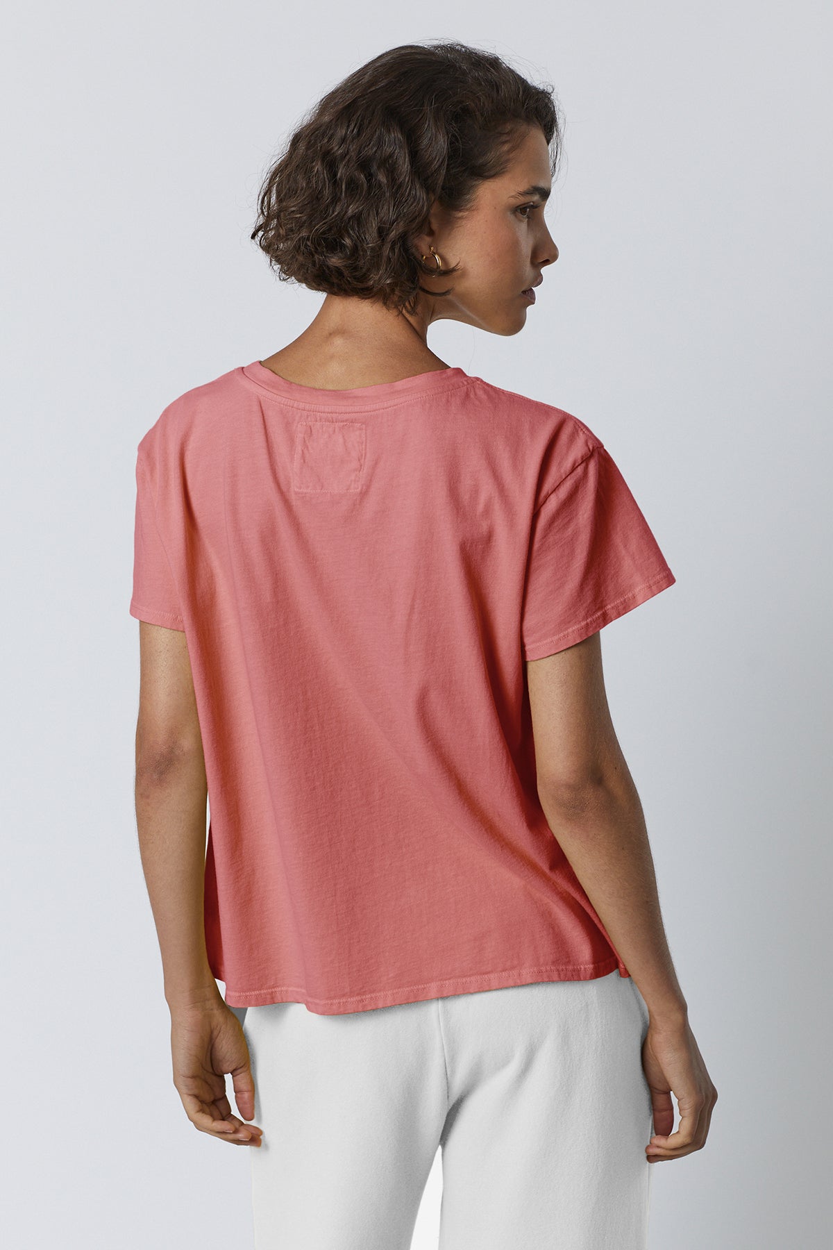 Topanga Tee in cedar back-26007158849729