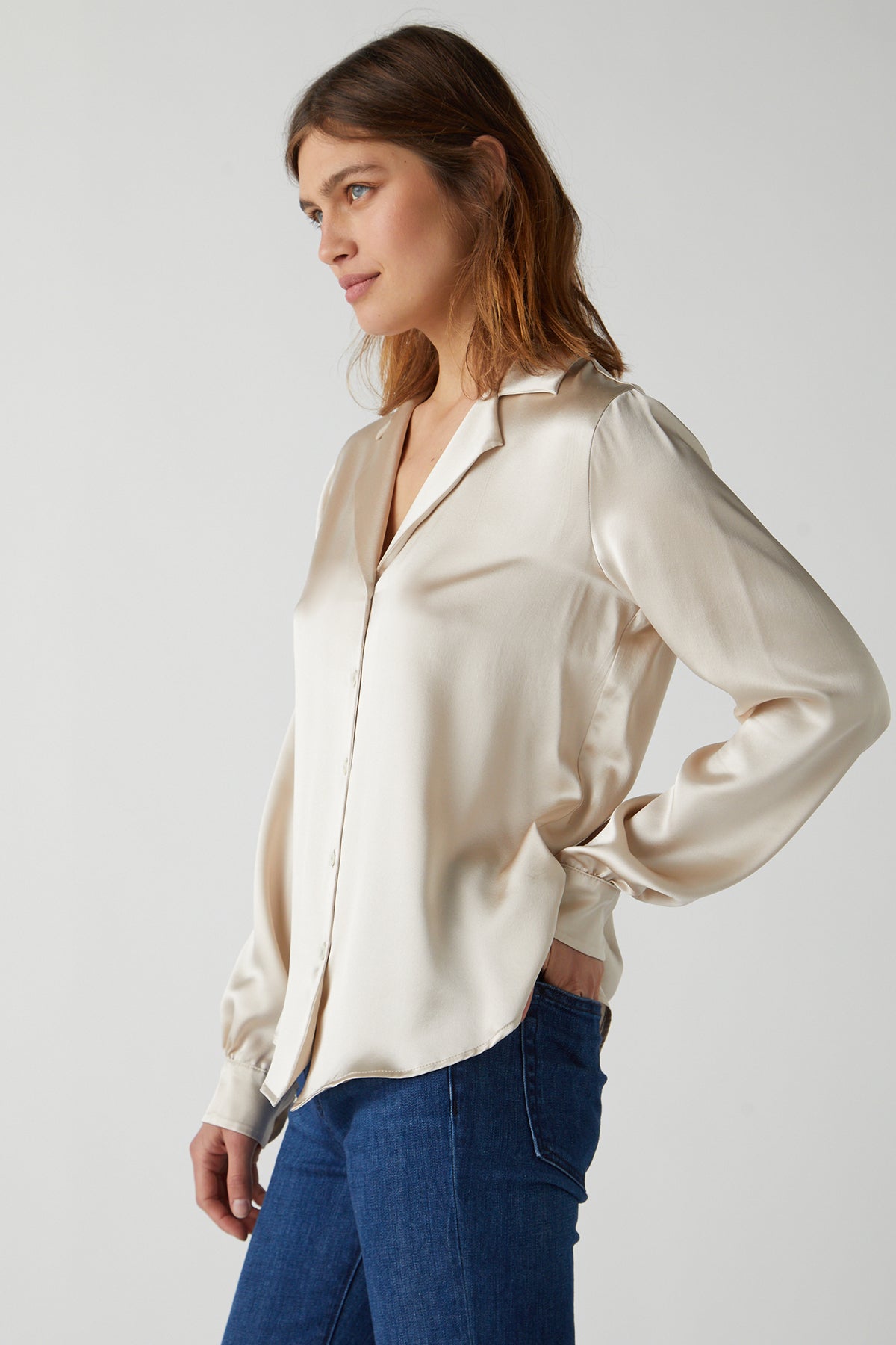   Soho Top in oyster side 